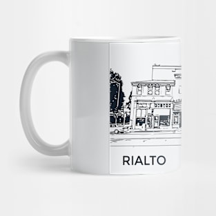 Rialto California Mug